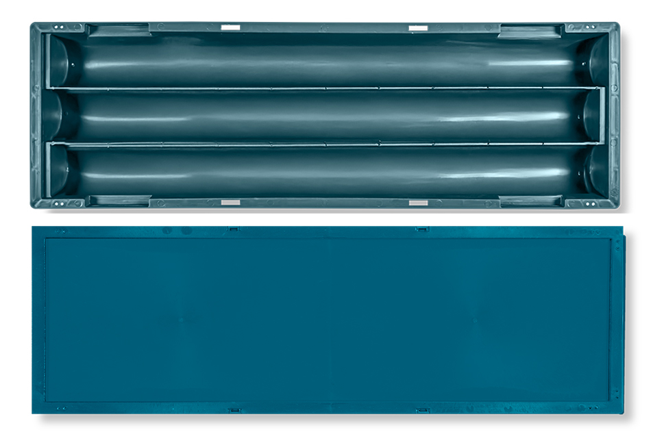3-Compartment Core Sample Box - PQ Size