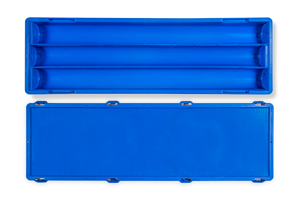3-Compartment Core Sample Box - PQ Size