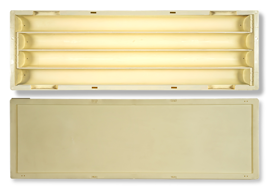 Caja de Plástico para Muestras de Perforaciones de 4 Compartimentos - HQ Size
