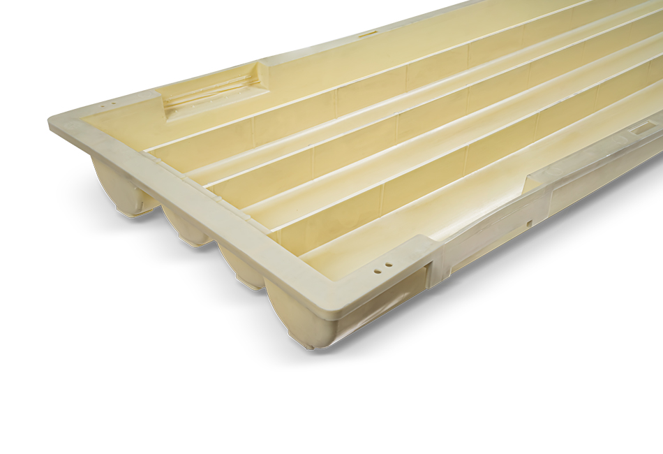 Caja de Plástico para Muestras de Perforaciones de 4 Compartimentos - HQ Size