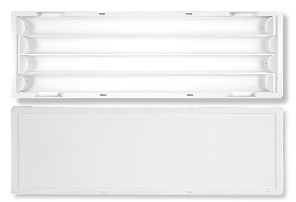 Caja de Plástico para Muestras de Perforaciones de 4 Compartimentos - HQ Size