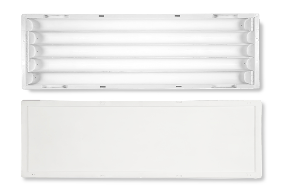 Caja de Plástico para Muestras de Perforaciones de 5 Compartimentos - NQ Size