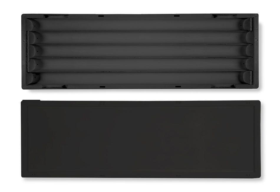 Caja de Plástico para Muestras de Perforaciones de 5 Compartimentos - NQ Size