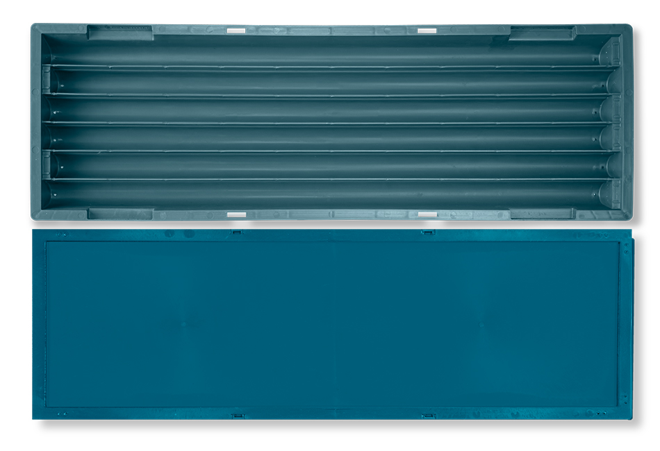 6-Compartment Core Sample Box - BQ Size