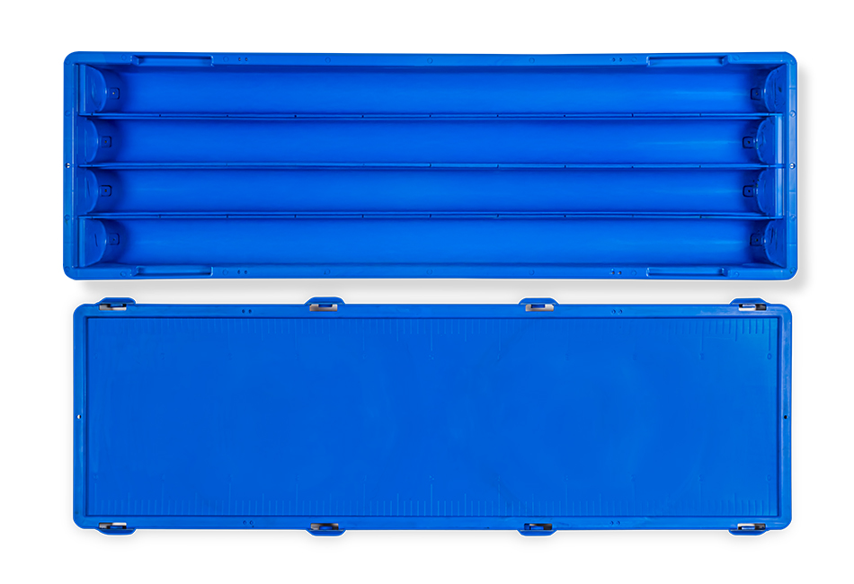 4-Compartment Core Sample Box - HQ Size