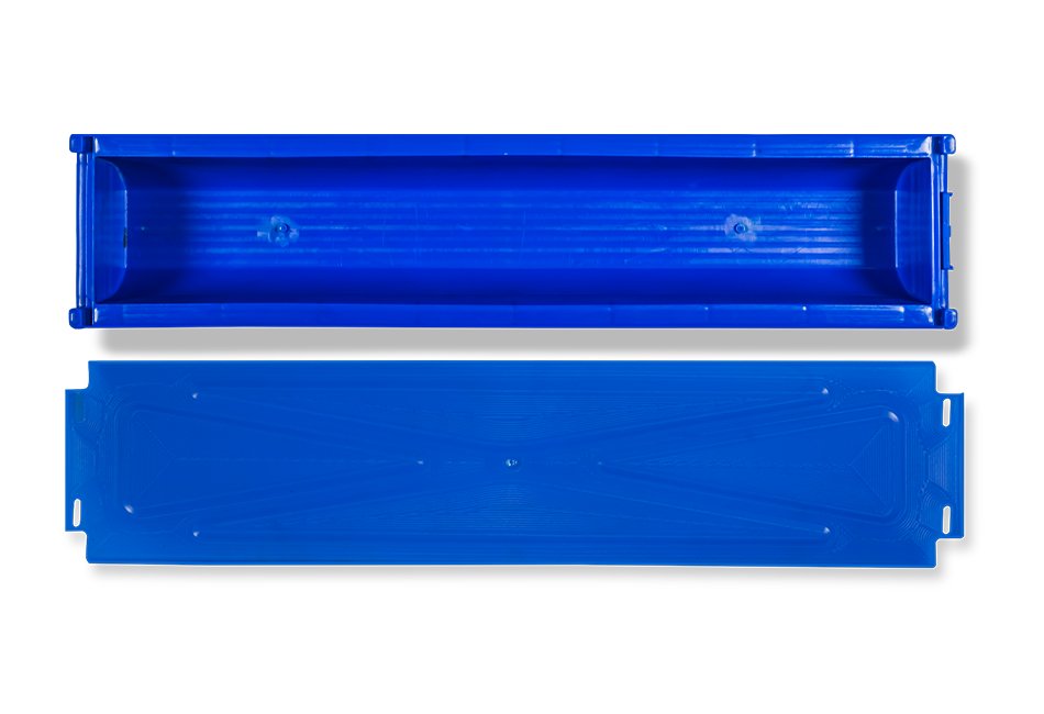 Caja De Plástico Para Muestras De Perforaciones Individual Tamaño OQ